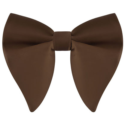 Men Bow Tie Silk Polyester Classic For Party Wedding Big Bowknot Casual Neckties