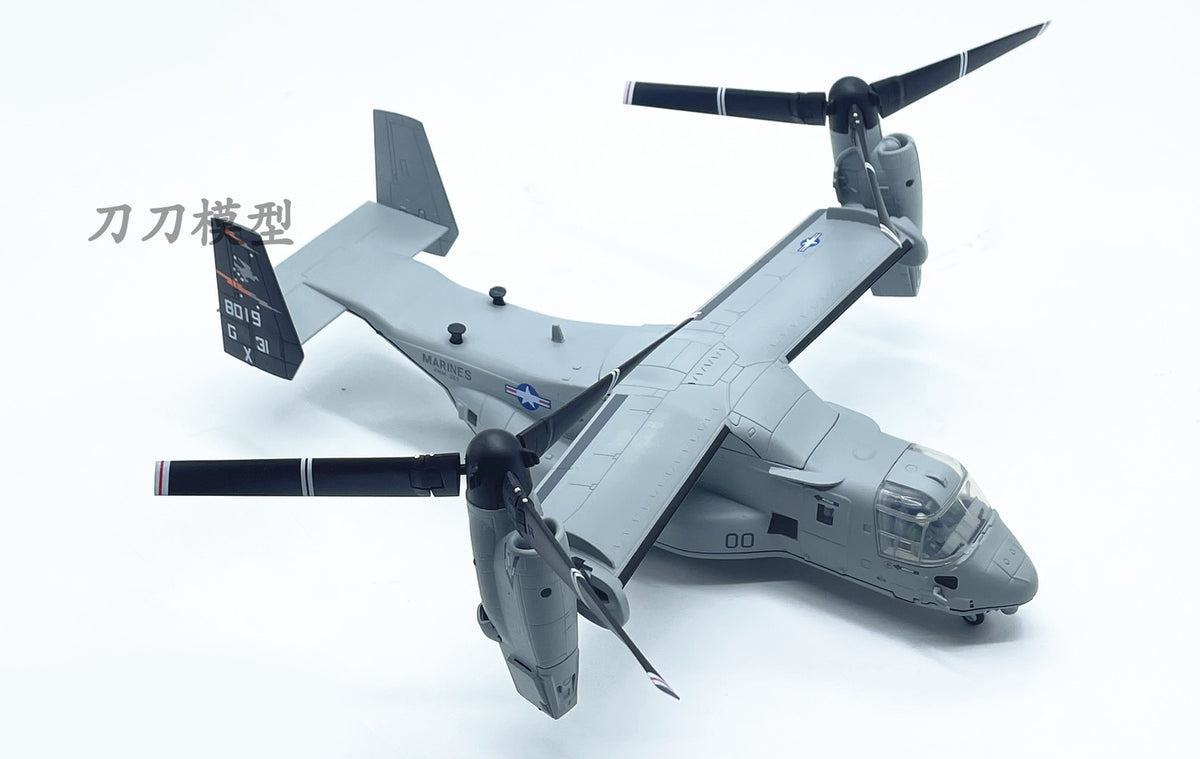1: 72 US V22 Osprey Rotor Transport Helicopter Model