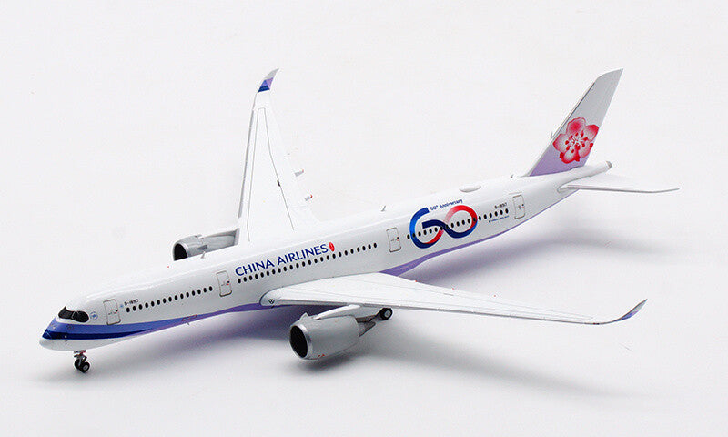 JC Wings China Airlines 60th Anniversary Airbus A350-900XWB B-18917 1：400 MODEL