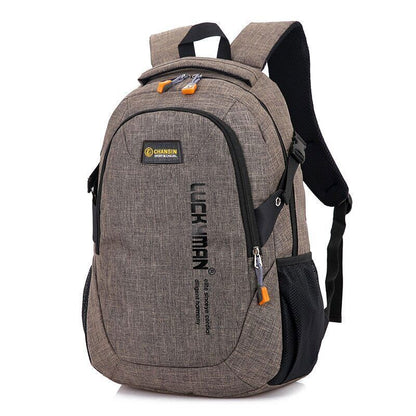 Oxford Laptop Backpack Student College School Bags Man Teenages Computer Men