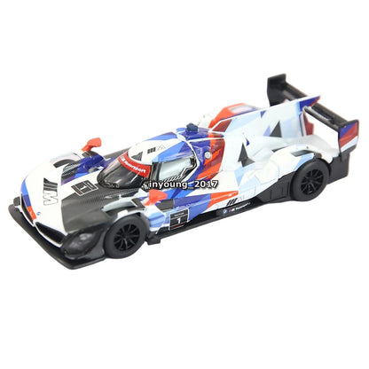 1/45 Scale 2024 BMW M Hybrid V8 Model Car Metal Diecast Toy Cars Collection Blue