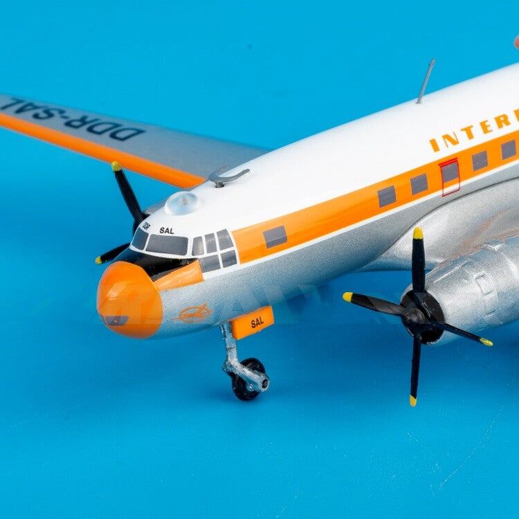 1:200 Phoenix Interflug Ilyushin Il-14 Airplane Plane Diecast Aircraft Model