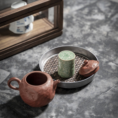 Porcelain Holder For Lid Of Tea Pot Longquan Celadon Rack Lucky Cloud Relief New