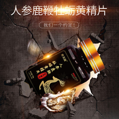 Male Enhancement Tablet with Ginseng, Deer Antler, Oyster Extract - Energy