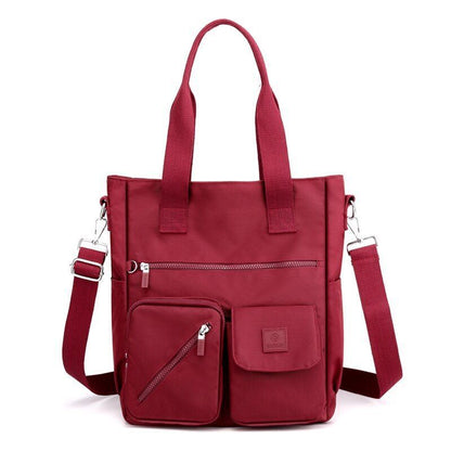 Waterproof Nylon Oxford Crossbody Bag Large Handbag Shoulder Purse 30*14*36 CM