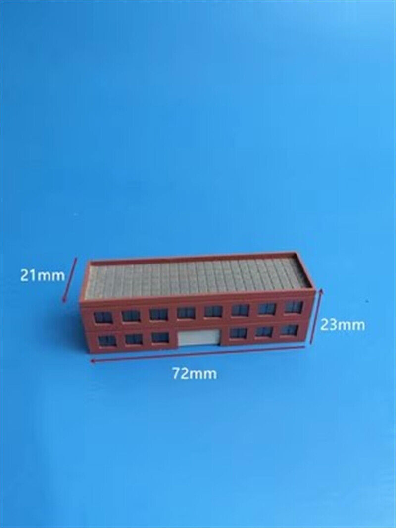 1/300 Scale Railway Station Scene Building City High-Rise Building Model Toy