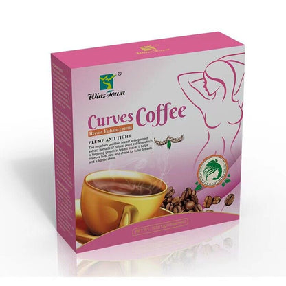 2box*16teabag Curves Coffee Breast Enhancement Big Breast Herbal Instant Coffee