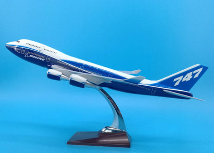 47CM 1:150 BOEING 747-400 Passenger Plane Aeroplane Resin Aircraft Model