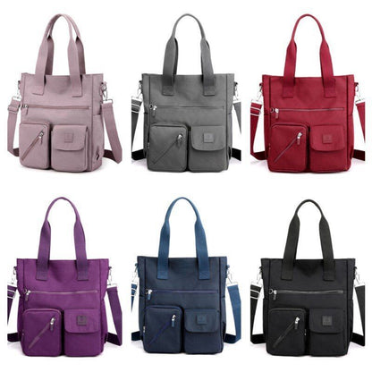 Waterproof Nylon Oxford Crossbody Bag Large Handbag Shoulder Purse 30*14*36 CM