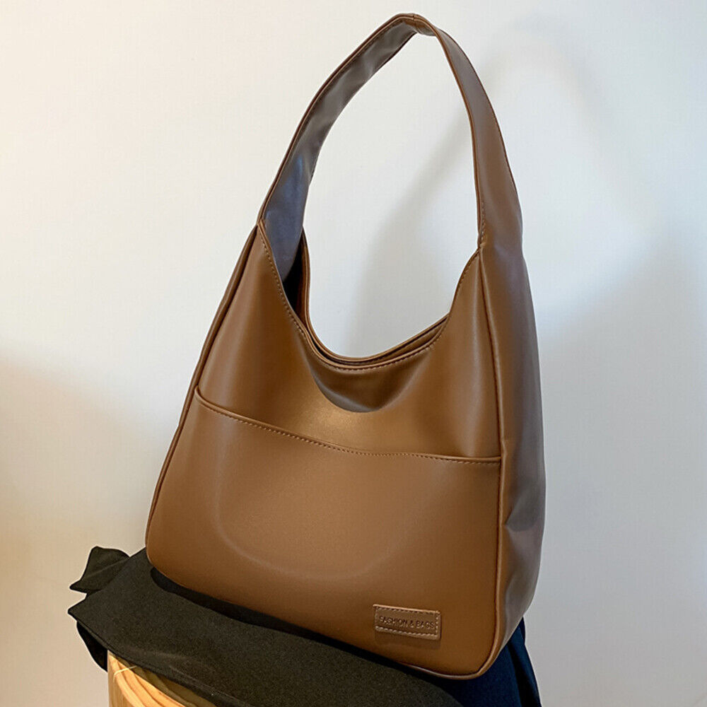 PU Leather Shoulder Bag Messenger Bag Tote Bag Large Capacity Handbags Casual