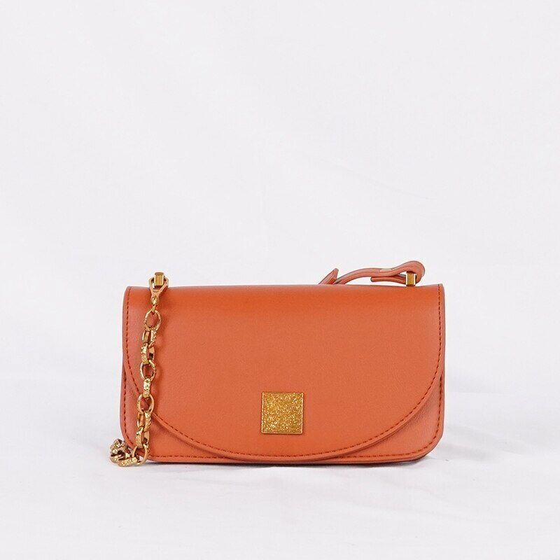 Pu Chain Crossbody Bag Women Leather Shoulder Bag Ladies Woman