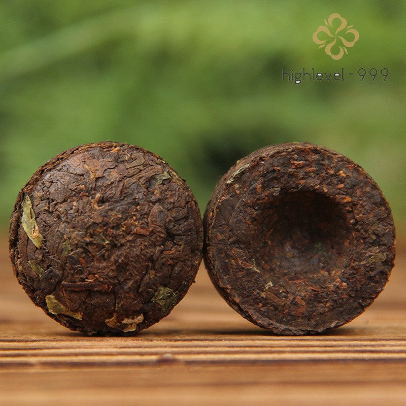 500g Ripe Pu'er Yunnan Glutinous Aroma Mini Solid Small Tuocha Compressed Tea