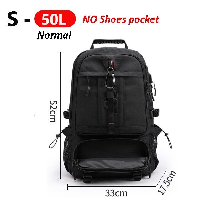 Men's Backpack Climbing Travel Sports Camping Hiking Backpack School Bag Pack