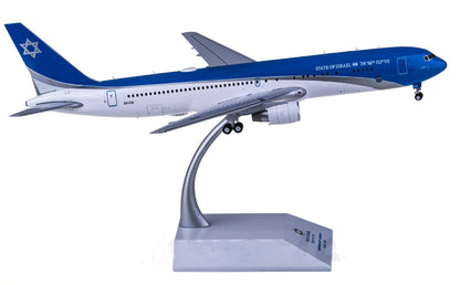 1:200 28CM JC Wings STATE OF ISRAEL B767-300ER Passenger Airplane Diecast Model