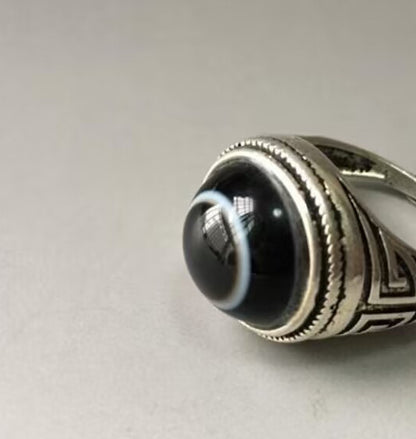 Old Yan Buddha's Eye Dzi Rings Collect
