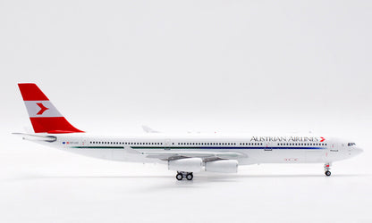 Inflight Austrian Airlines For Airbus A340-300 OE-LAK 1/200 DIECAST Plane Model