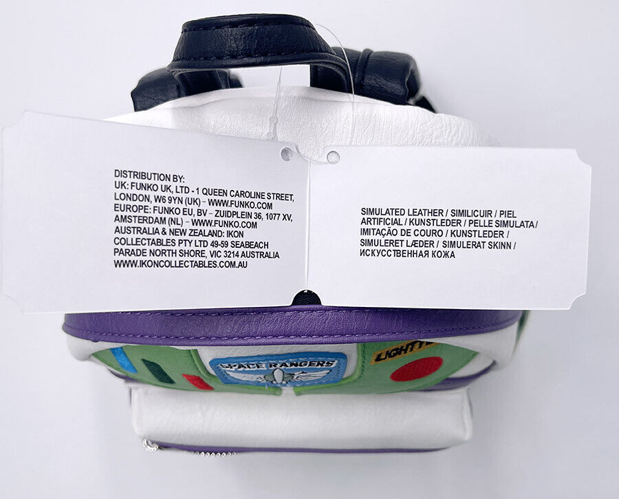 Loungefly Bag Mini Backpack Buzz Lightyear Toy Story Disney Pixar Space Rangers
