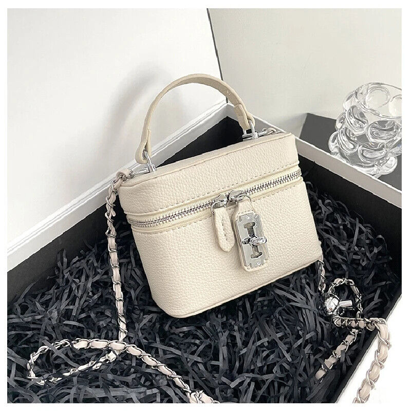 Flip Bag Mobile Phone Bag Women's Handbag PU Chain Shoulder Messenger Bag