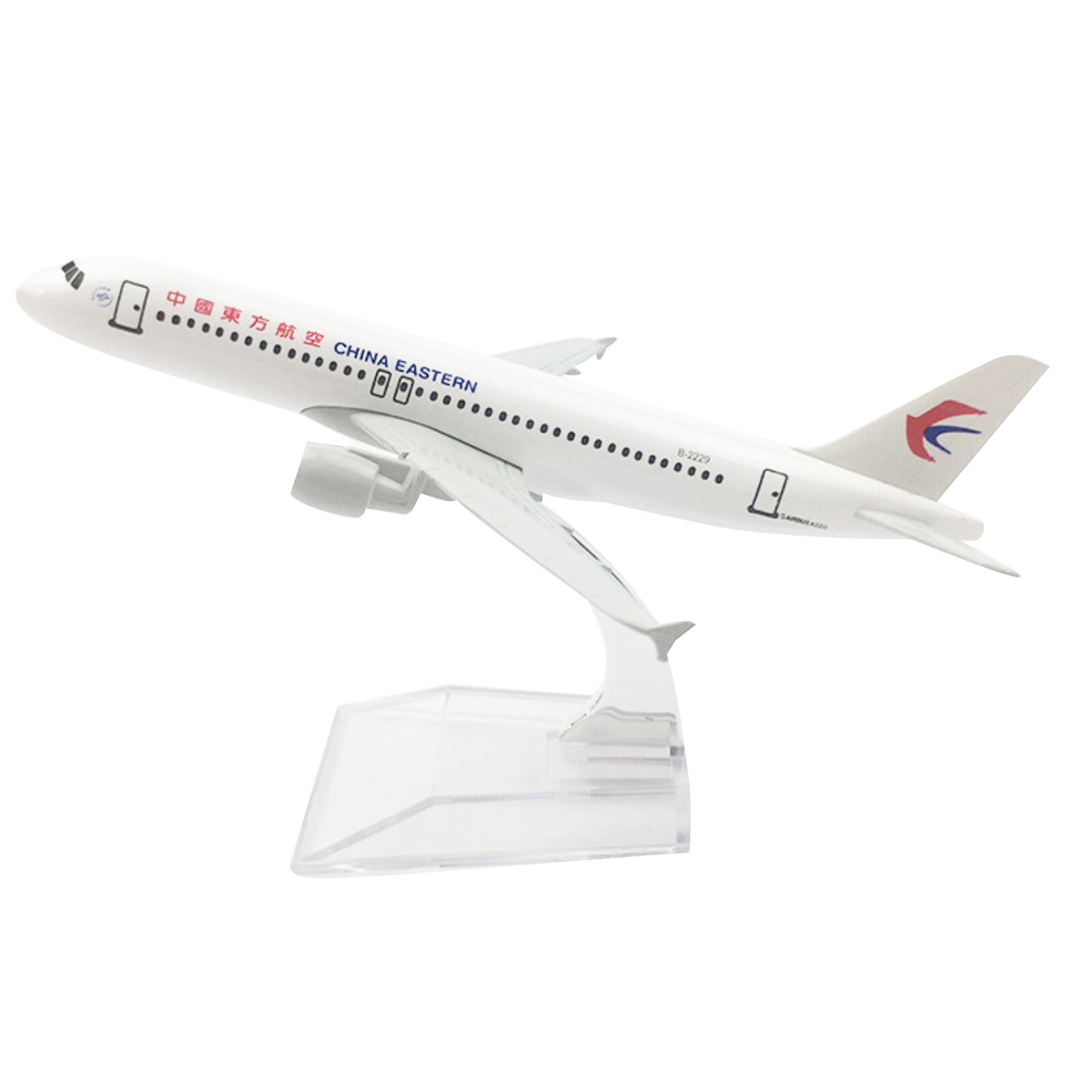 1:400 16cm A320 China Eastern Airlines Airplane Model Alloy Diecast Ornaments