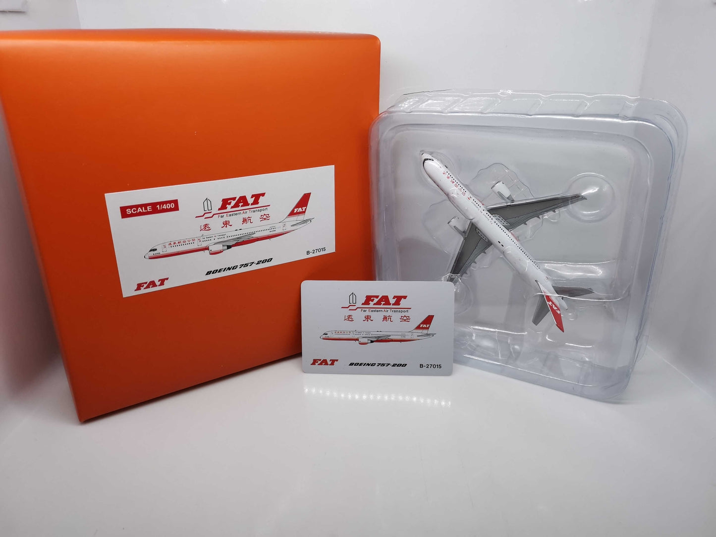 1:400 JC Wings FAT BOEING B757-200 Passenger Airplane Diecast Aircraft Model