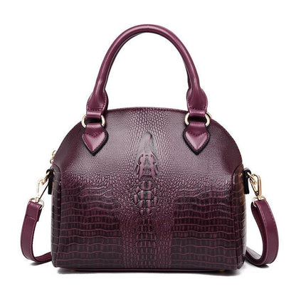 Synthetic Leather Shoulder Bags Large Women Messenger Handbag 25*22*10 CM Zipper