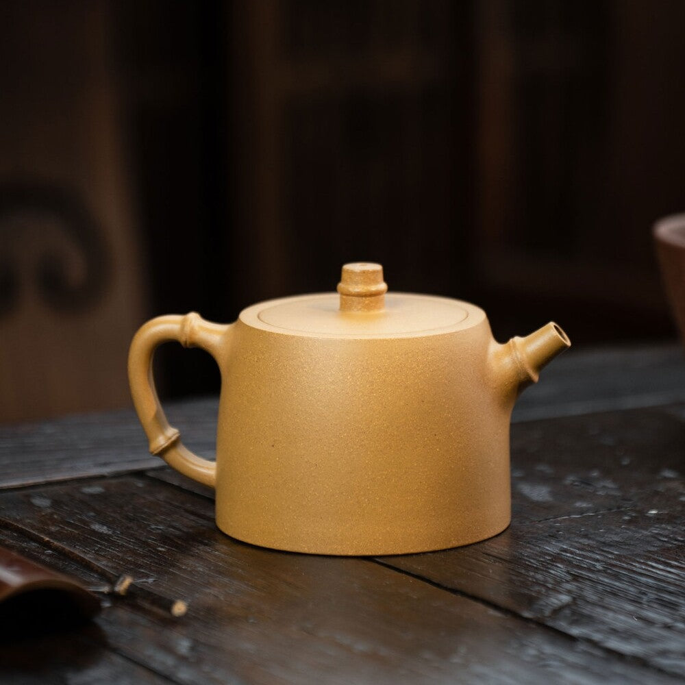 280ml Chinese Yixing Zisha Tea Pot Ball Shaped Infuser Holes Pattern Teapot