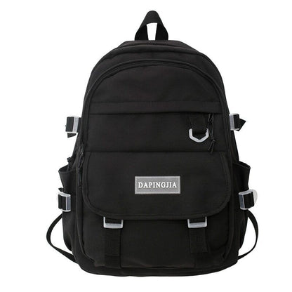 Female White Backpack Lady Backpack Book Girl Student Bag Women School Bags