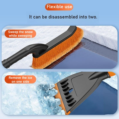 Car snow shovel snow remover detachable car snow sweeper ox tendon snow shovel