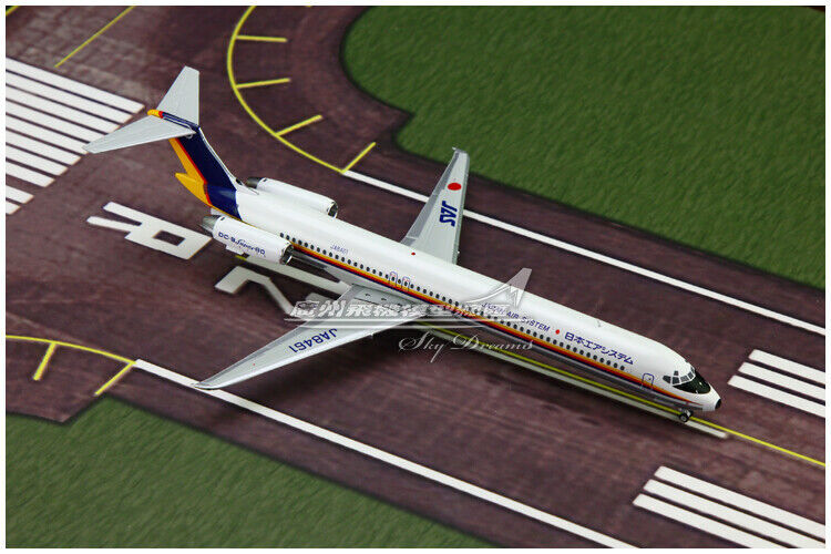 1:200 JC Wings JAS MCDONNELL DOUGLAS MD-81 Airplane Diecast Aircraft Plane Model