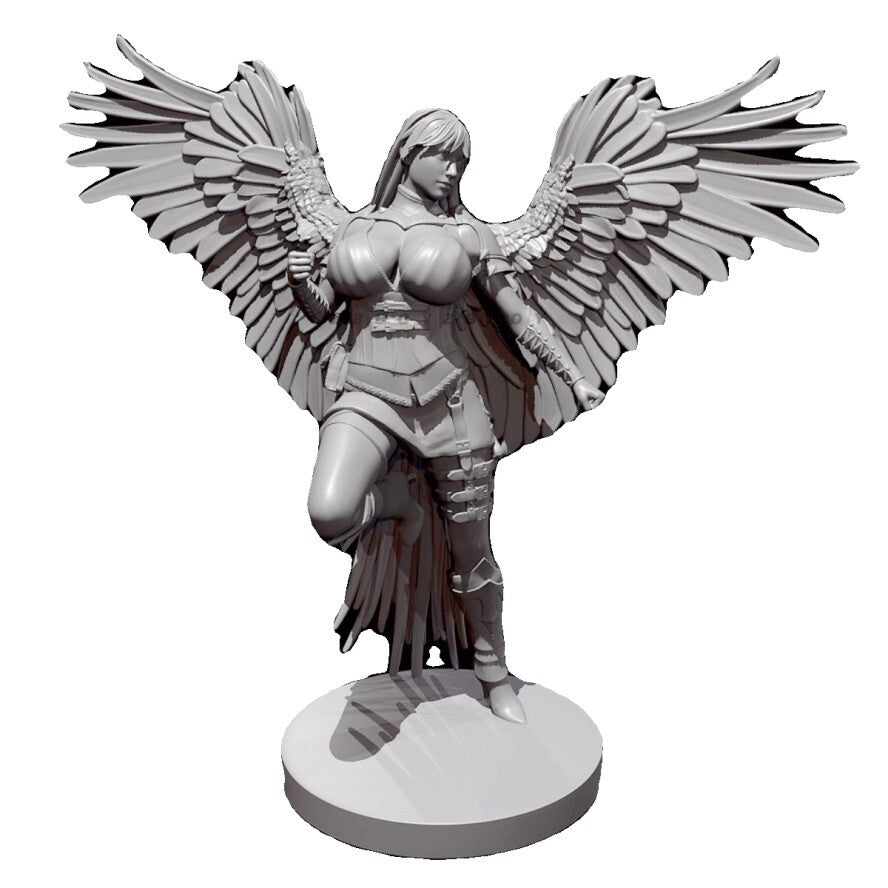 1/24 resin figure model Flying Feather Goddess B 3D print unassembled unpainted