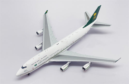 JC Wings Kingdom of Saudi Arabia for Boeing B747-400 HZ-HM1 1/400 Aircraft Model