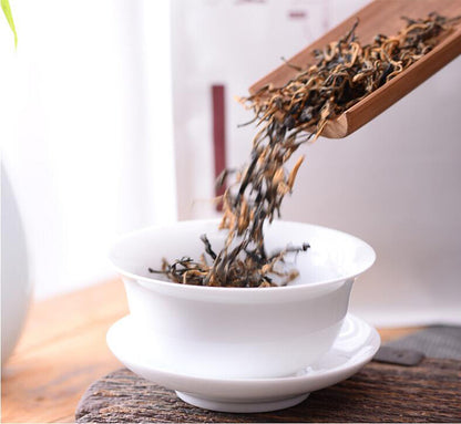 500g Chinese Tea Black Tea FengHetang Dian Hong Yunnan Dianhong Maofeng Tea
