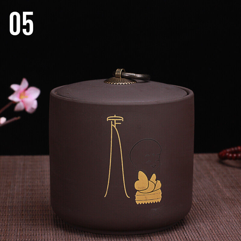 Ceramic Storage Tank Porcelain Moisture-Proof Tea Cans Food Storage Container
