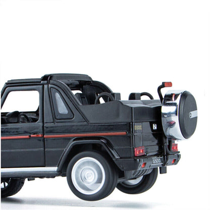 1:32 Mercedes Benz G500 Pickup Druckguss Modell Auto Spielzeug Fahrzeug LKW Kinder Geschenk-