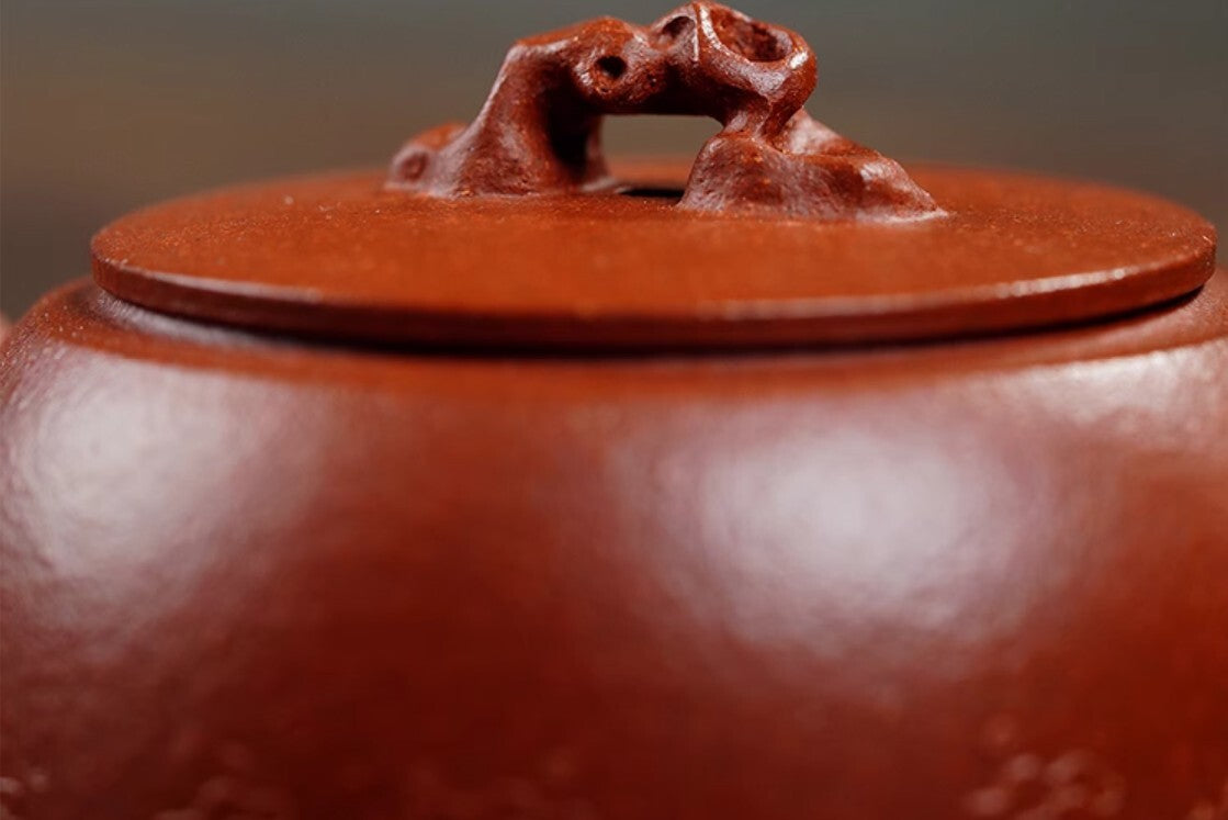 120cc chinese Yixing Handmade Zisha teapot JiangPo Clay ZhuJin Gongfu Hu Tea Pot