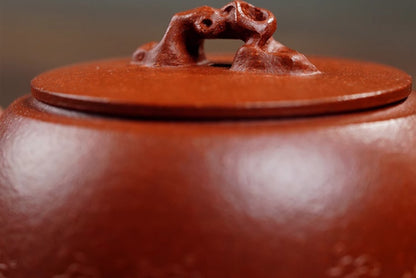 120cc chinese Yixing Handmade Zisha teapot JiangPo Clay ZhuJin Gongfu Hu Tea Pot