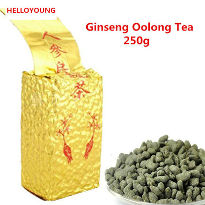 Ginseng Oolong Tea Taiwan Dong Ding Organic Loose Leaf Premium 250g