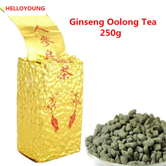 Ginseng Oolong Tea Taiwan Dong Ding Organic Loose Leaf Premium 250g