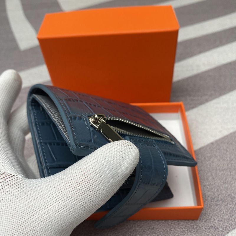 Durable Wallet Handbag Synthetic Leather Cardholder Wallet Card Bag 11*8*2cm 1PC