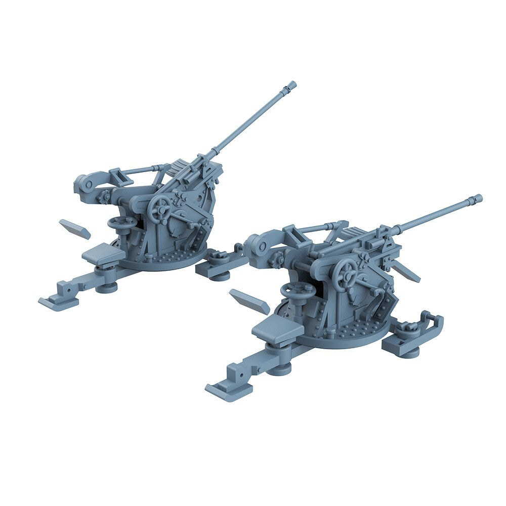 1/700 German Navy 2CM FLAK 30–2CM C/30 GUN HEERESLAFETTE–ARMY-TYPE SINGLE MOUNT