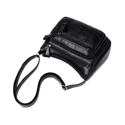Women Handbag Shoulder Bag PU Leather Crssobody Pouch Messenger Purse Mother Bag