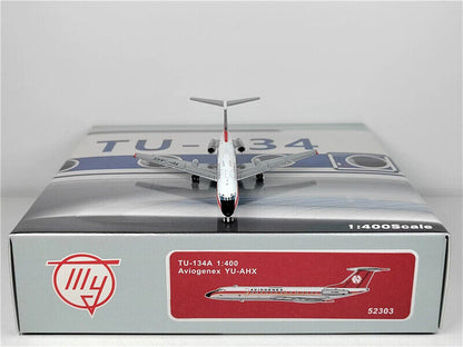 PandaModel Aviogenex TU-134A YU-AHX 1:400 Aircraft Pre-built Model