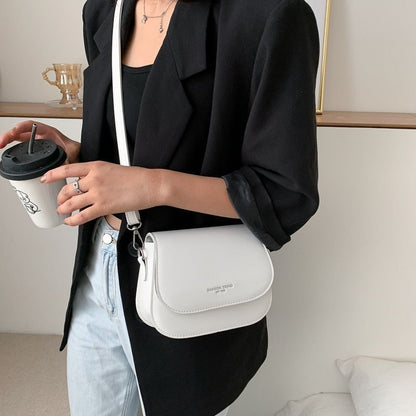 Crossbody Bags Women Solid Wild Flap Shoulder Bag Lady Small Handbags Purses 1PC