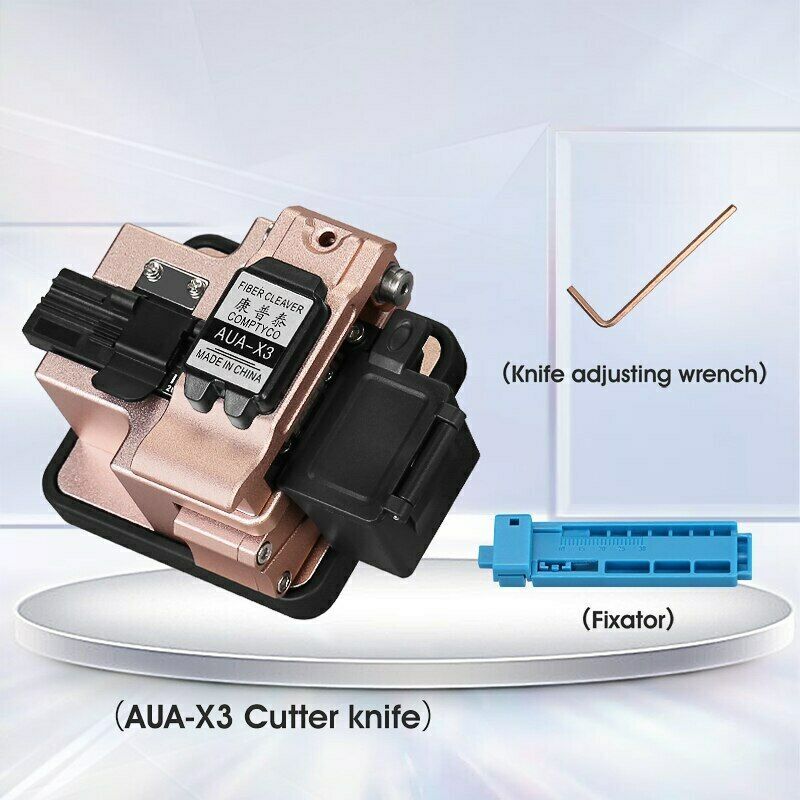 Fiber Optical Power Meter 10mW Visual Fault Locator AUA-X3 Optical Fiber Cutter