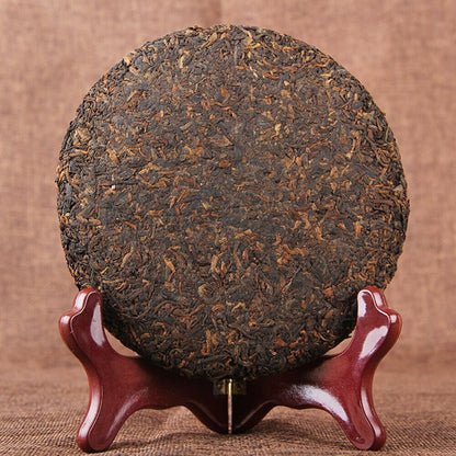Natural Menghai Big Tree Shu Puerh Tea 200g Palace Gold Cake Ripe Puer Tea