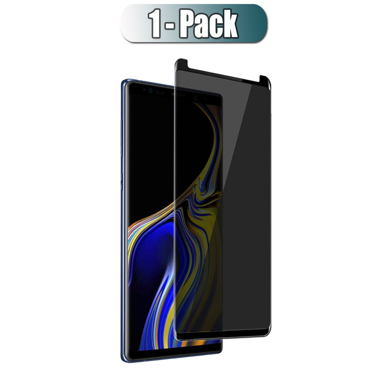 For Samsung Galaxy Note 9 Glossy Slim Privacy Tempered Glass Screen Protector