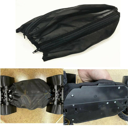 Heat Dissipation Dust Cover Waterproof Case For TAMIYA TT-02 1:10 Model RC Car