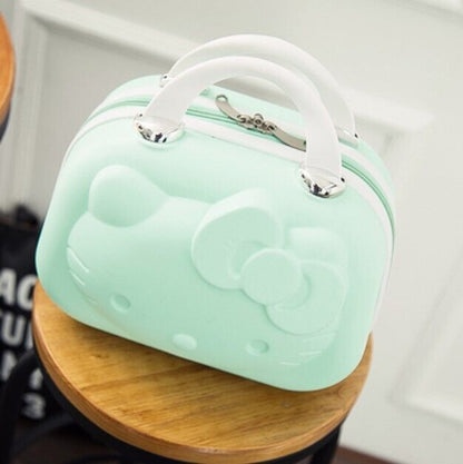14 Inch Hello Kitty Cosmetic Case Box Beauty Makeup Bag Organizer Cartoon Hellok
