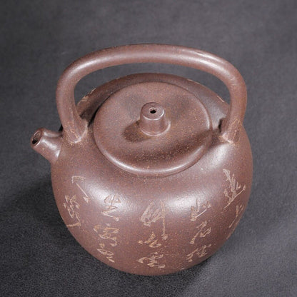 vintage chinese yixing purple clay teapot zisha ceremony nice teaware collection