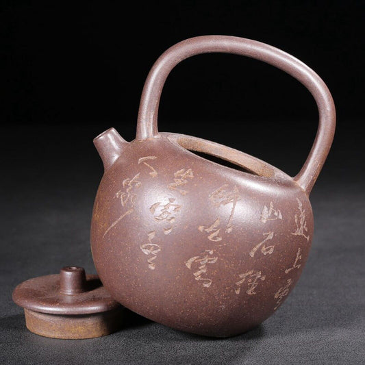 vintage chinese yixing purple clay teapot zisha ceremony nice teaware collection